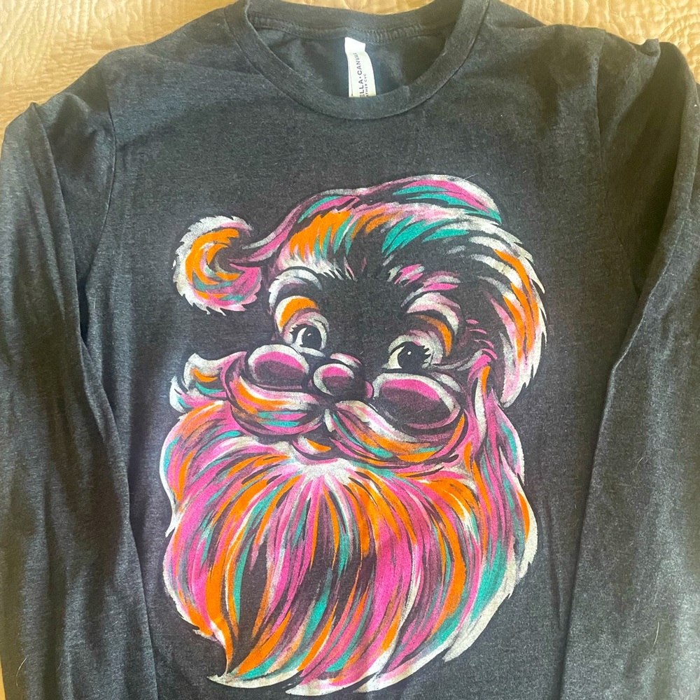 Long Sleeve SANTA tee (small)